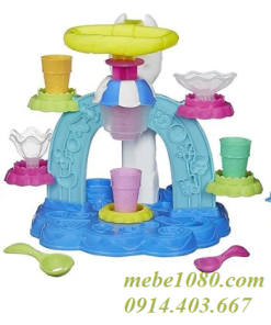 Đất nặn máy làm kem cầu vồng playdoh B0306