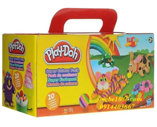 đất nặn playdoh 20 màu bổ sung