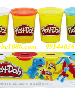 Đất nặn playdoh 4 màu bổ sung